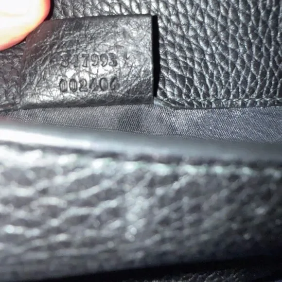 Brand new with box and dustbag Gucci Black Leather belt bag